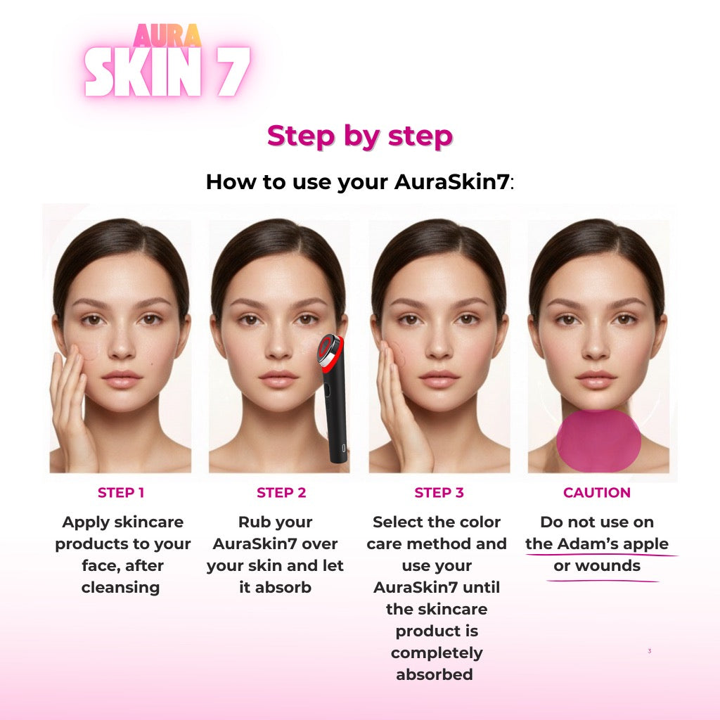 ✨ AuraSkin 7: la revolución lumínica de tu piel