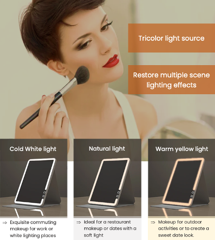 ShineBright Mirror - Foldable Illuminated Mirror