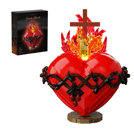 Sacro Cuore - The Most Sacred Heart of Jesus Building Blocks Set