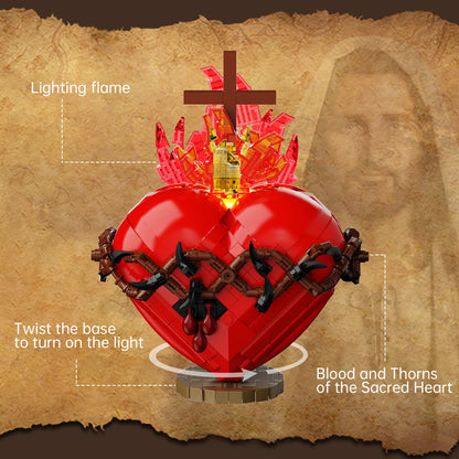Sacro Cuore - The Most Sacred Heart of Jesus Building Blocks Set