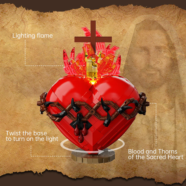 Sacro Cuore – The Most Sacred Heart of Jesus Building Blocks Set
