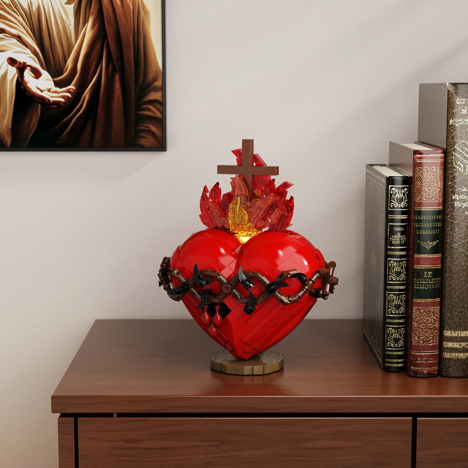 Sacro Cuore - The Most Sacred Heart of Jesus Building Blocks Set