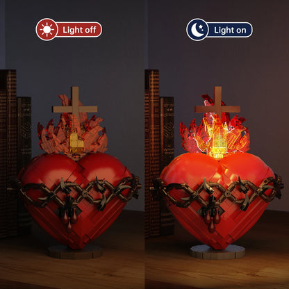 Sacro Cuore - The Most Sacred Heart of Jesus Building Blocks Set