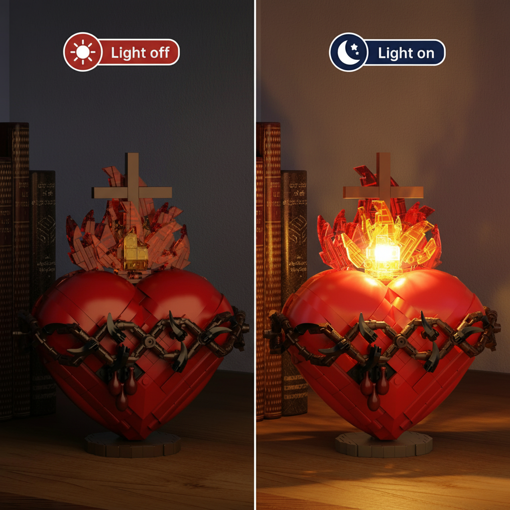 Sacro Cuore - The Most Sacred Heart of Jesus Building Blocks Set